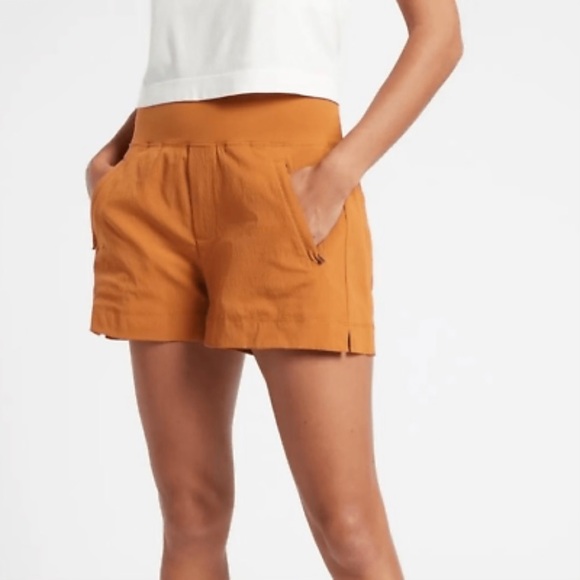 NWT Athleta Plus Size 24 Shorts Trekkie North Hiking Dusty Apricot Athletic Camp - Picture 4 of 16